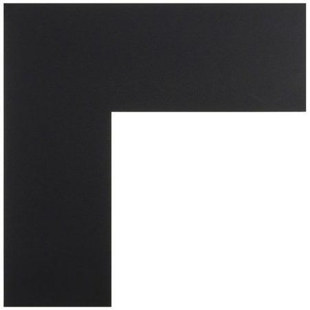 SAX EXCLUSIVE Die-Cut Mat Boards, 8 x 10 Inches, Smooth Black, Pack of 10 PK 409661